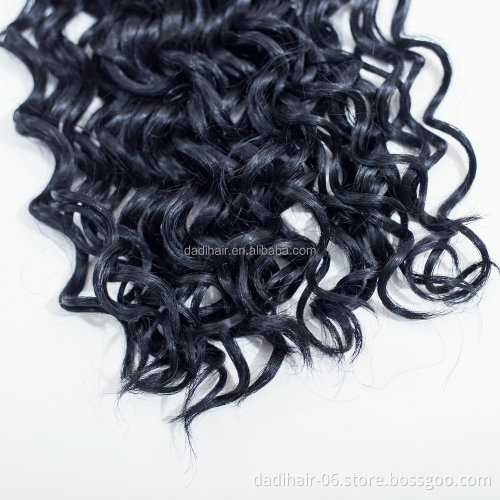 Dyeable making machines no shedding synthetic hair bun dome,100% natural brazilian hair two tone spanish wave hair bundles